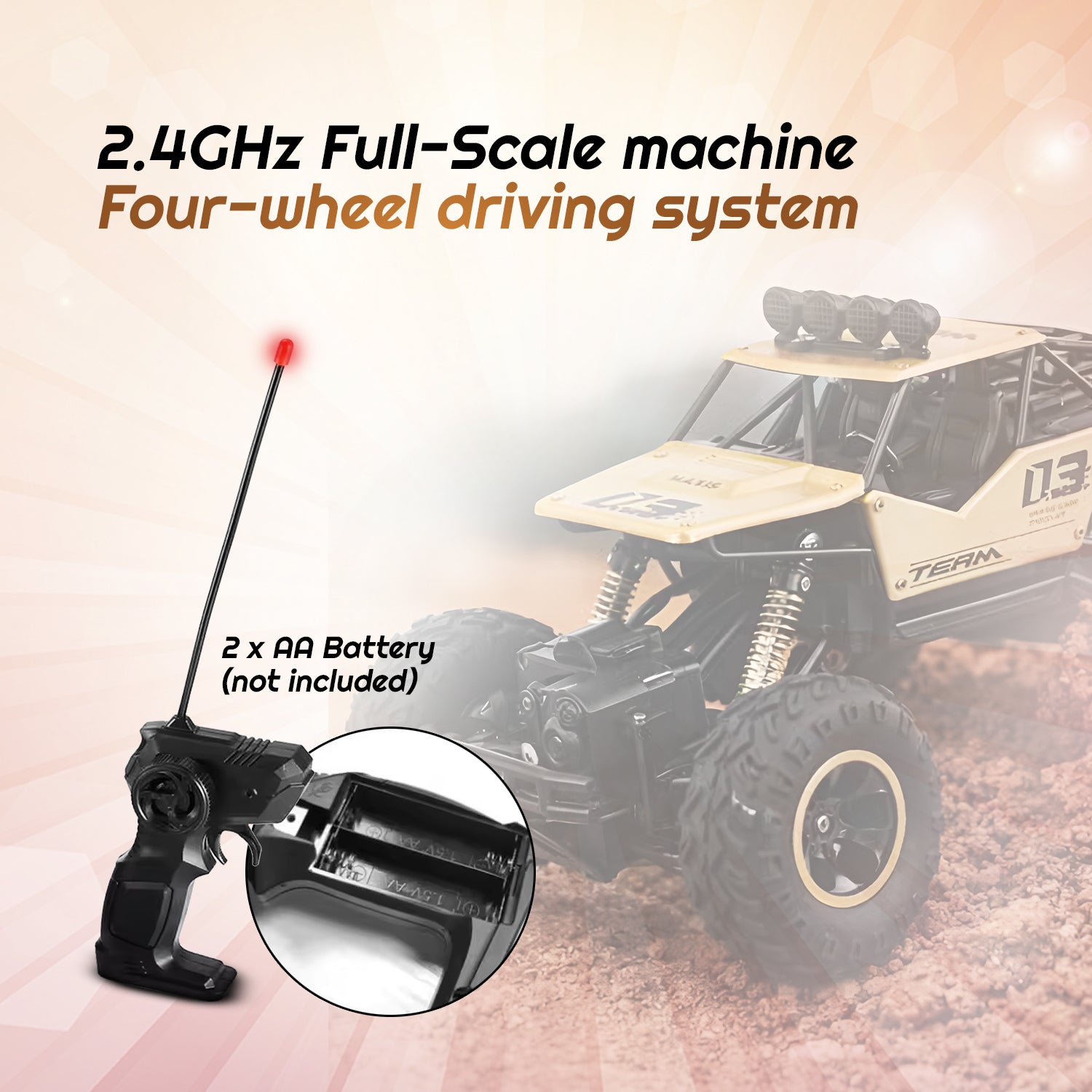 Remote Control Off-Road Monster Truck