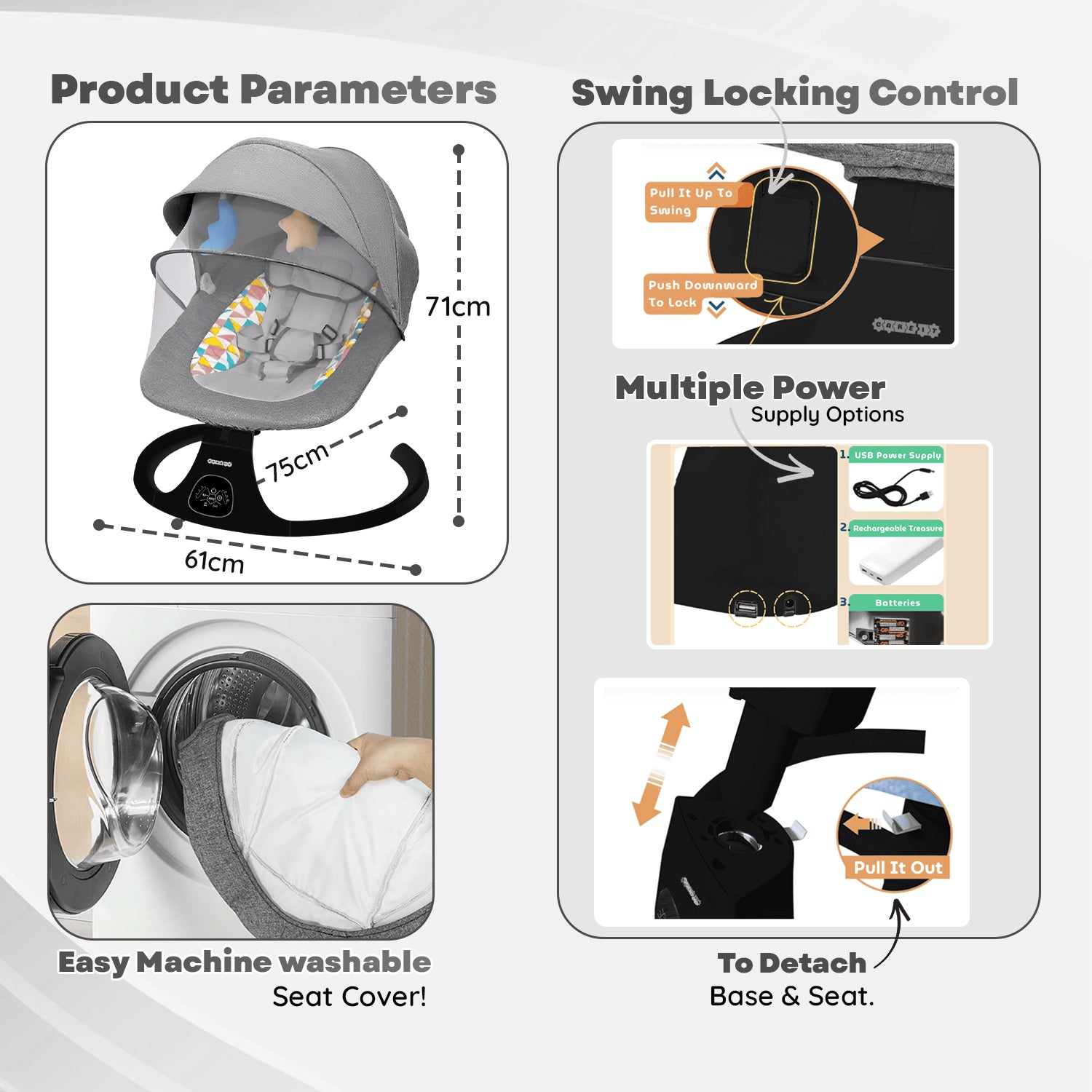 Baby Electric Swing