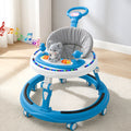 Musical Walker With Parent Rod (Blue)