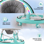 Careit Musical Baby Walker - Sea Green