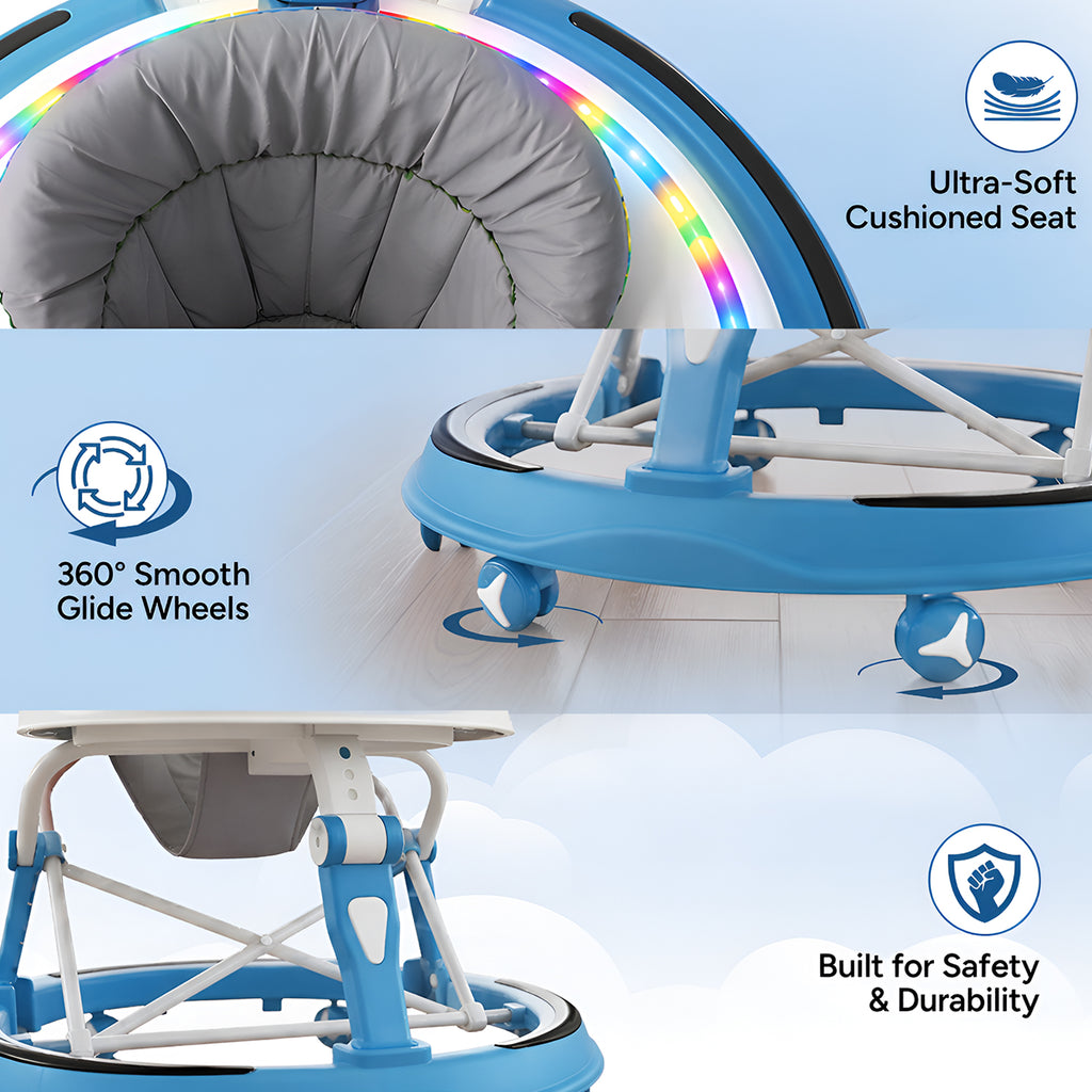 Careit Musical Baby Walker - Blue