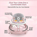 Careit Musical Baby Walker - Pink