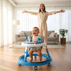 Careit Musical Baby Walker - Blue