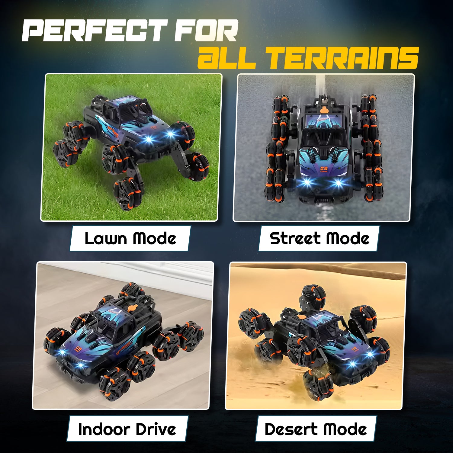 8WD Gesture Control Stunt Car