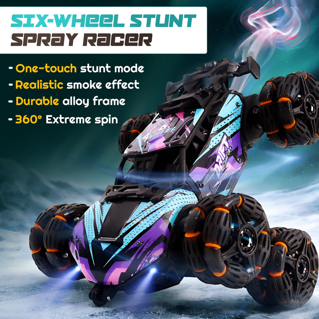 6 Wheel Stunt RC Car