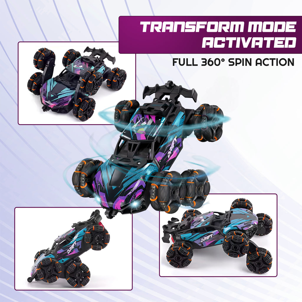 6 Wheel Stunt RC Car
