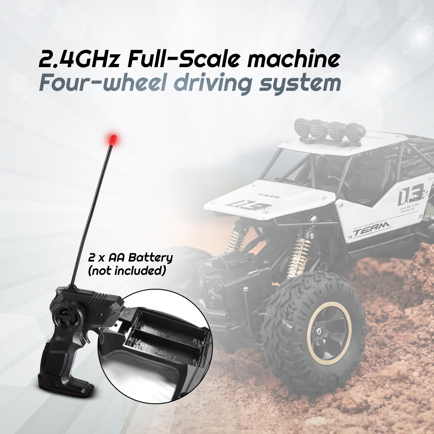 Remote Control Off-Road Monster Truck