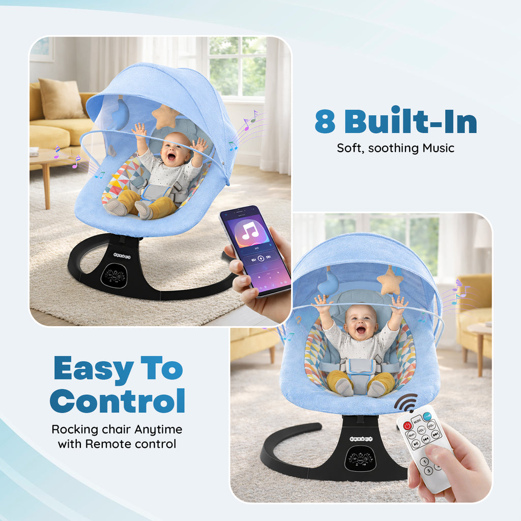 Baby Electric Swing (Blue)
