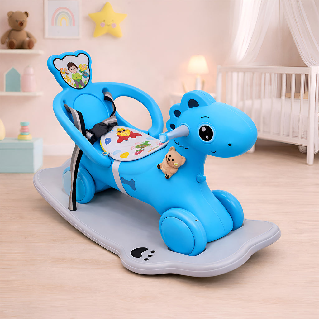 3 in 1 Ride On Horse Rocker