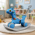 3 in 1 Ride On Dino Rocker with handle