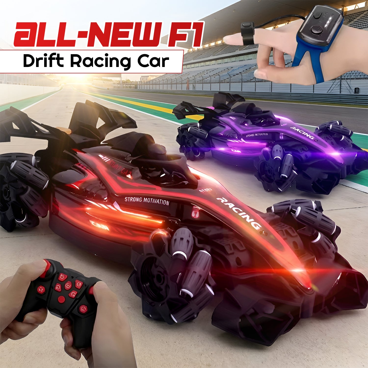 F1 Gesture Control Formula Drift Stunt Car