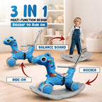 3 in 1 Ride On Dino Rocker with handle